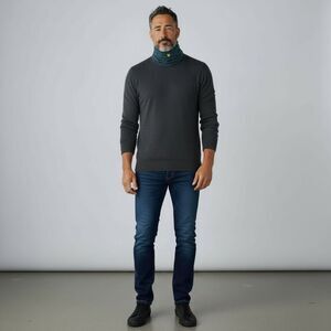 Fjällräven Bergtagen Merino Wool Neck Warmer Gaiter in Mountain Blue , NWT